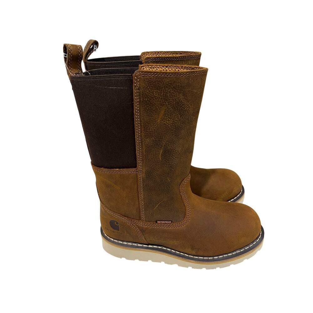 Carhartt FW1234-W Women’s 6.5 M Steel Toe Waterproof Wellington Work Boots